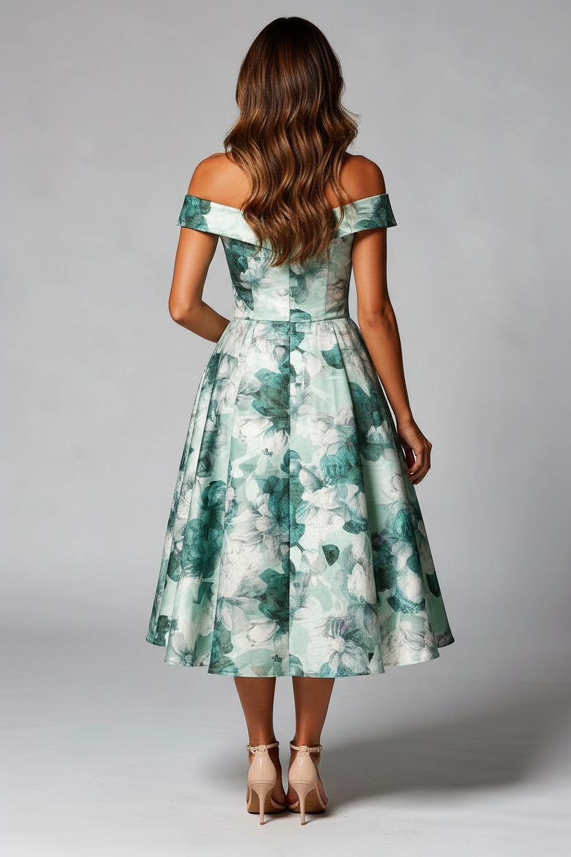 224358 FLORAL DRESS