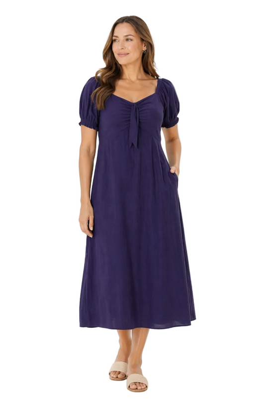 Tie Front Dress