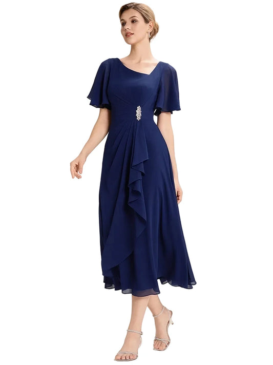 Evie Brooch Dress