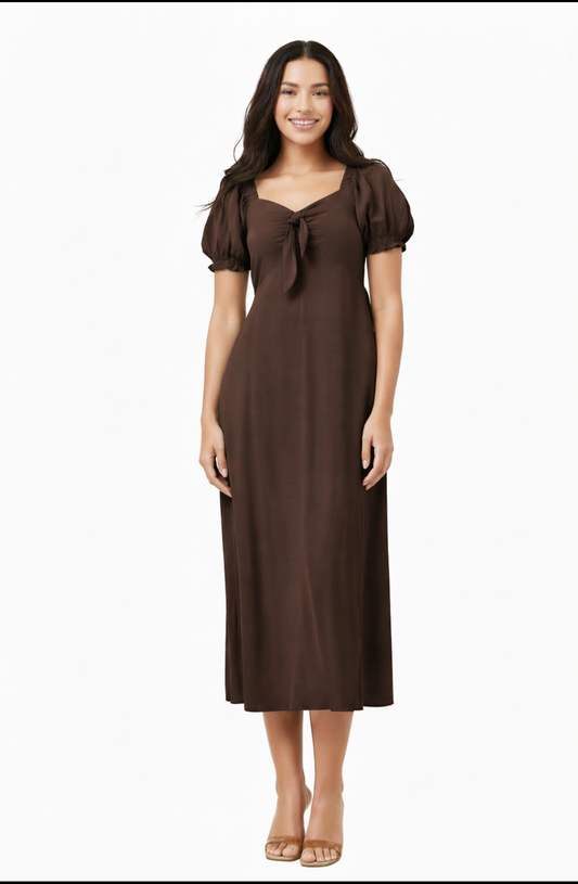 Tie Front Dress