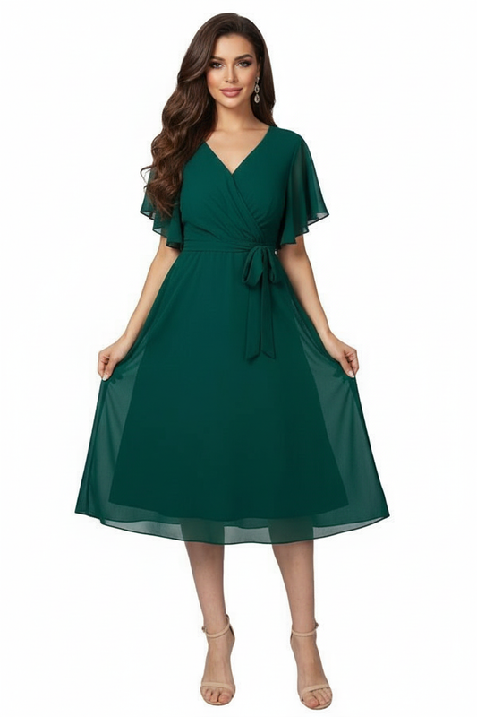 224396 GREEN dress