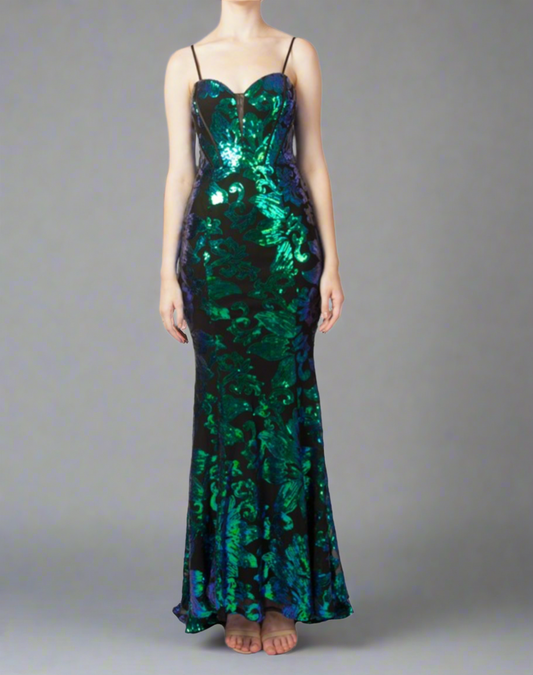 225296 Sequin Gown