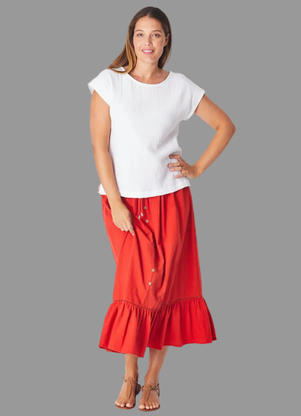 Tarin Everyday Top White