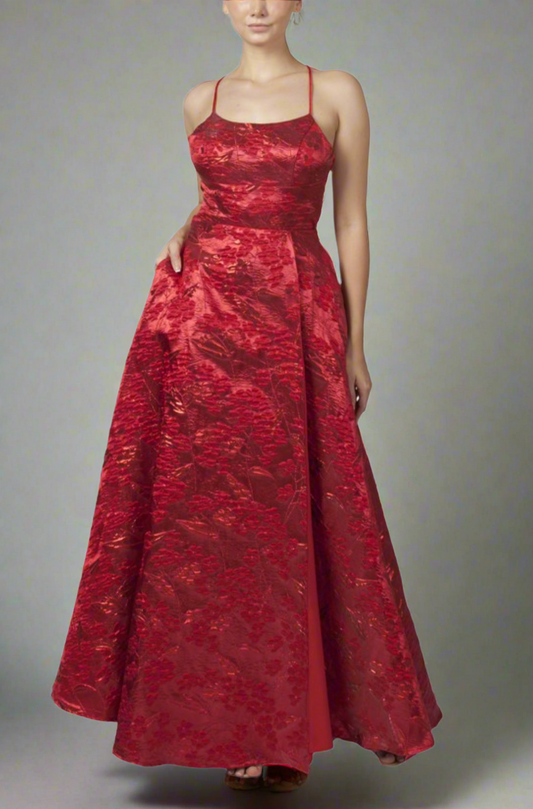 224322 Red Gown