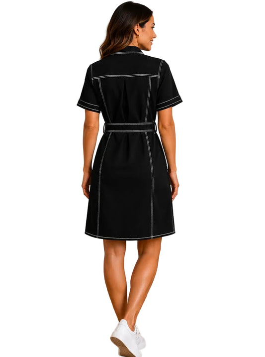 61765 Black Essentials Dress