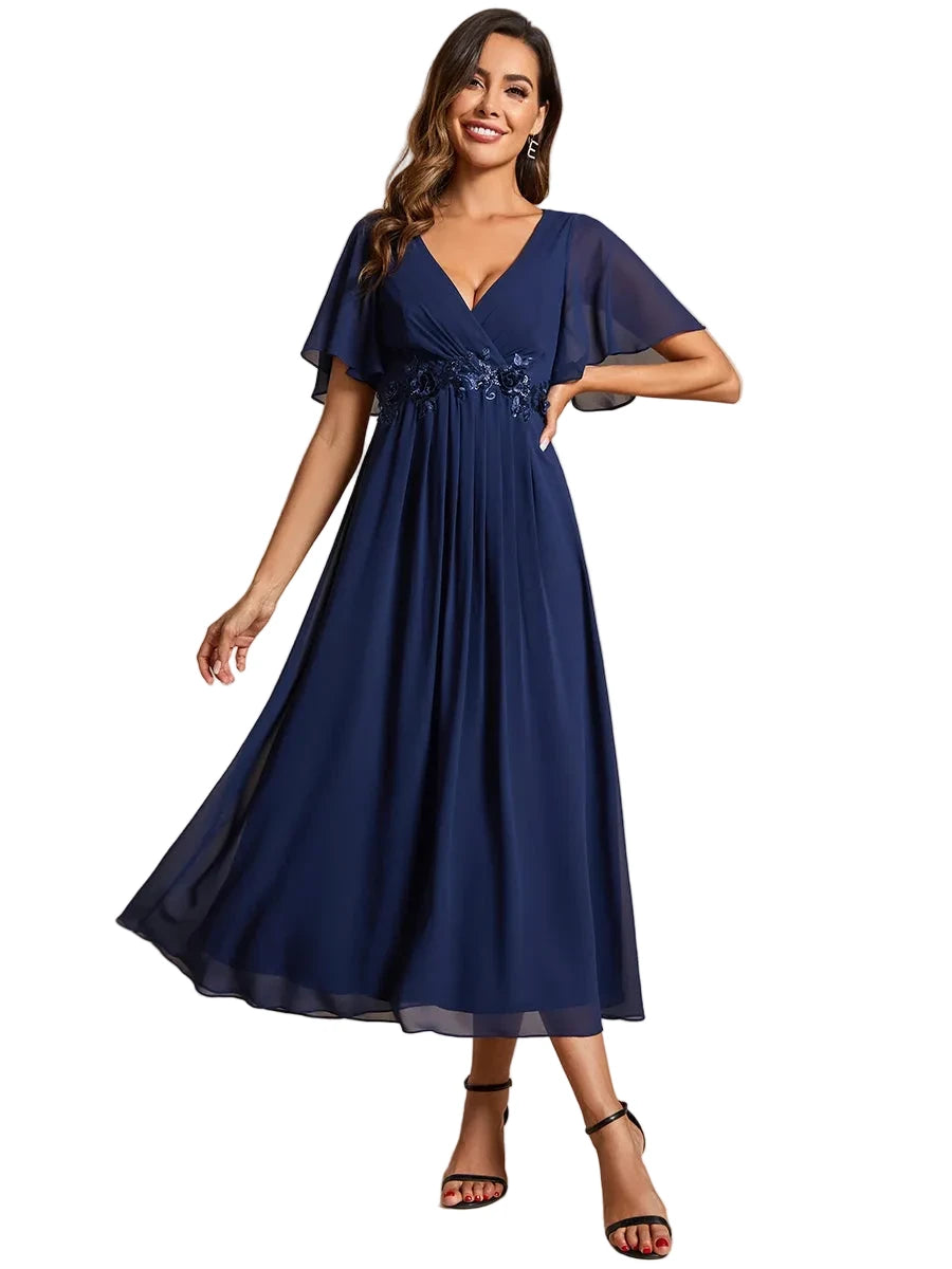 Appliqué Dress