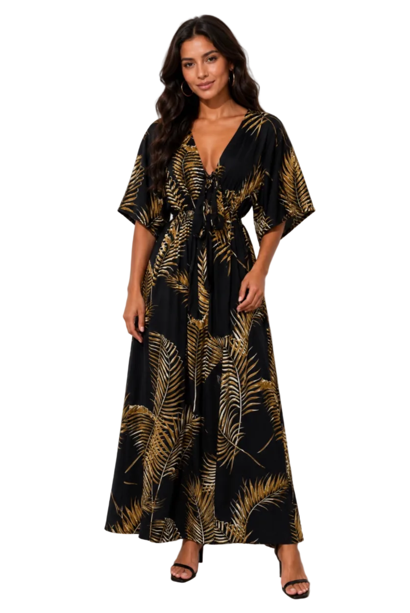 Gold Fern Tracey Dress