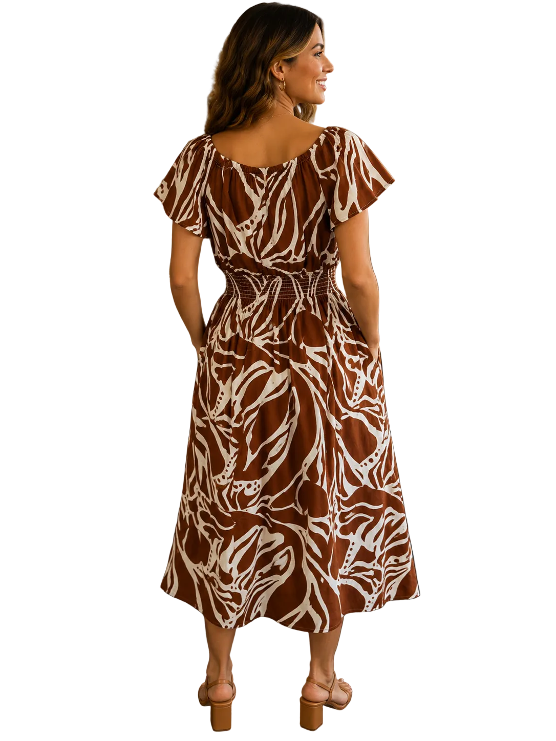 VLD31979 Scoop Neck Dress