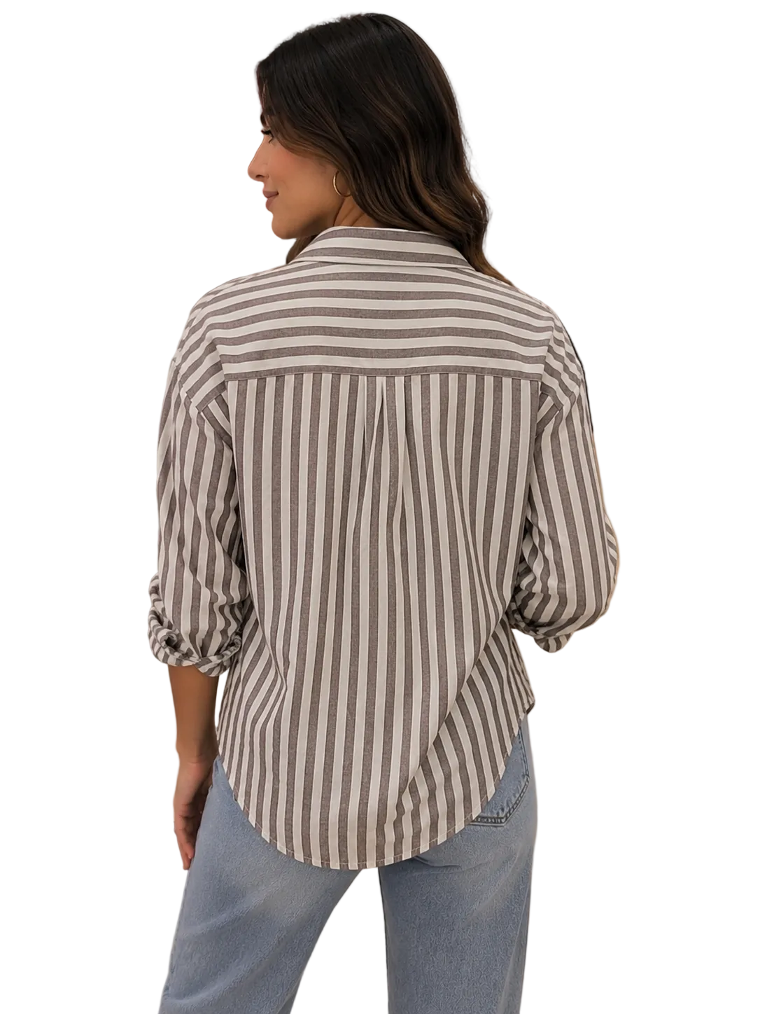 Striped Button Up