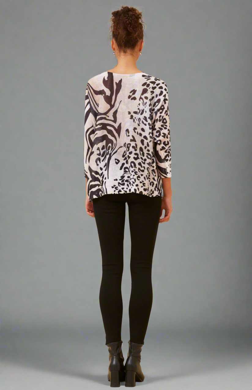 Animal Print Top