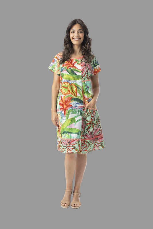 40218 Equador Patch Dress