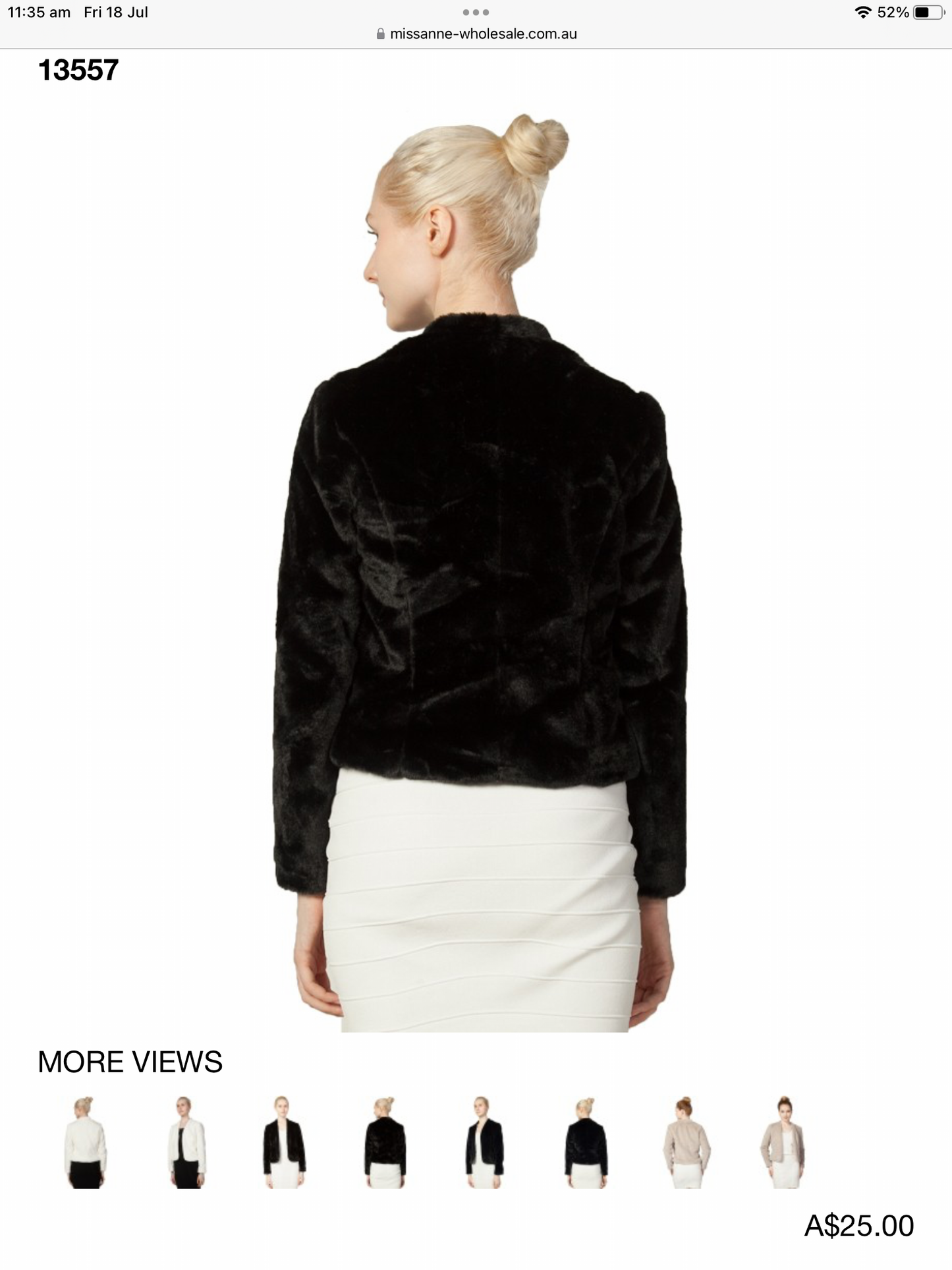 13557 Fur Jacket
