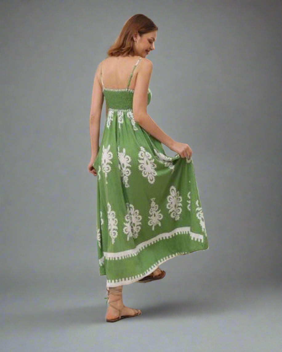 Iris Maxi Dress Green