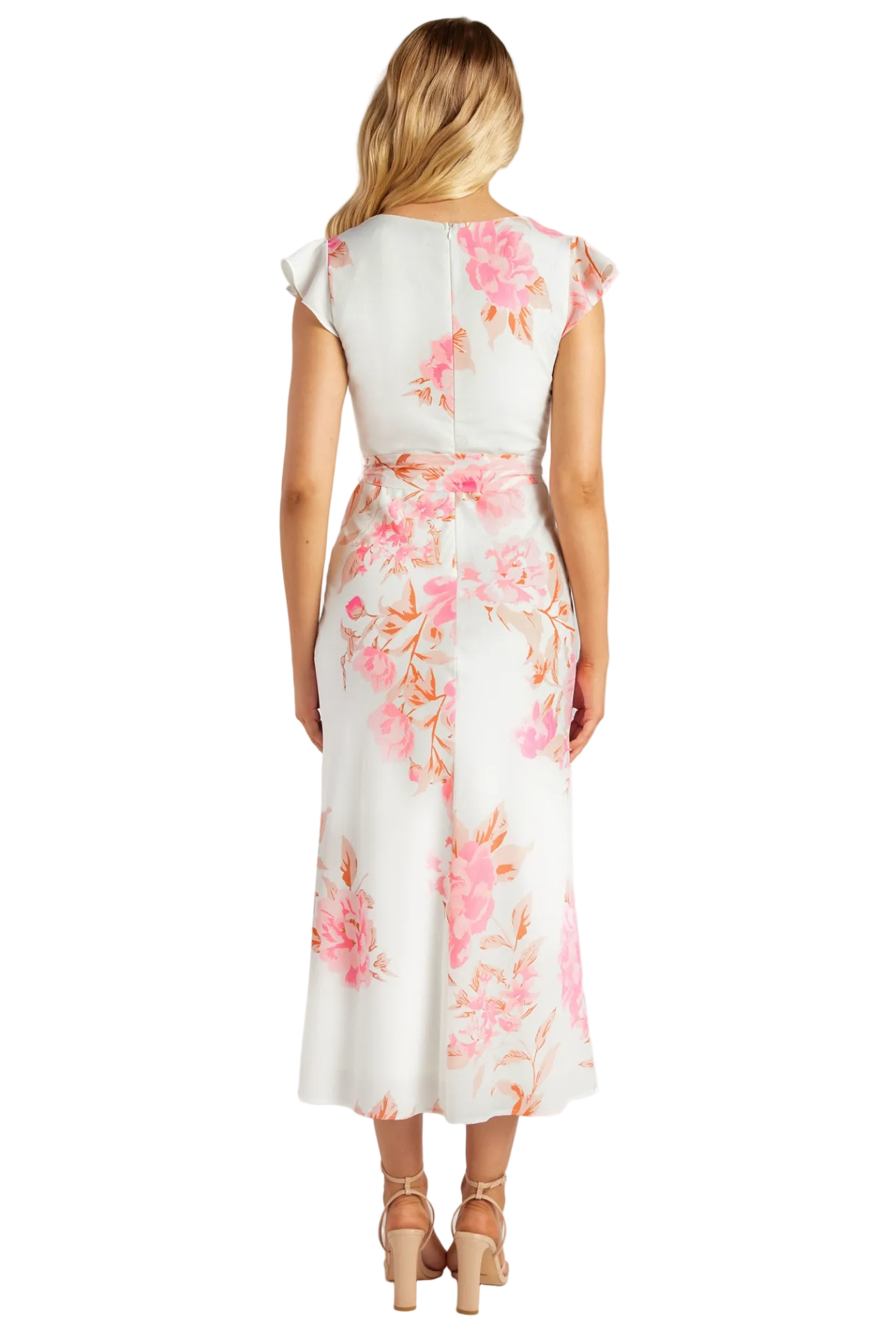 Pink Floral Dress