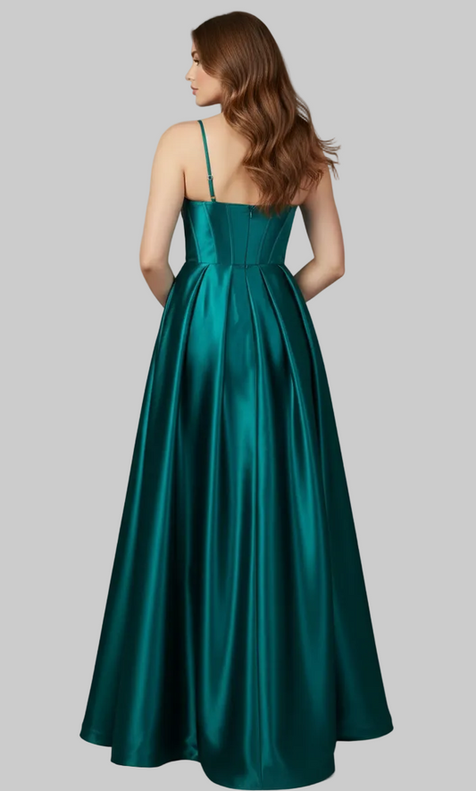 225349 Teal Gown
