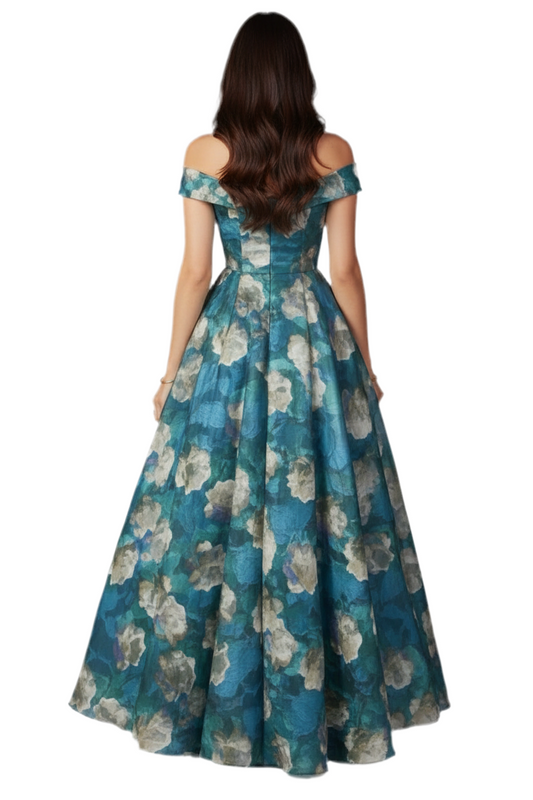 225409 Sapphire Gown