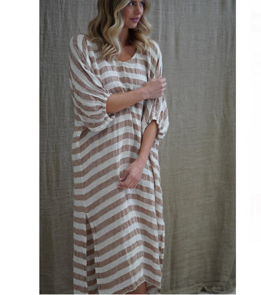 Rosa Elasticated Cuff Dress