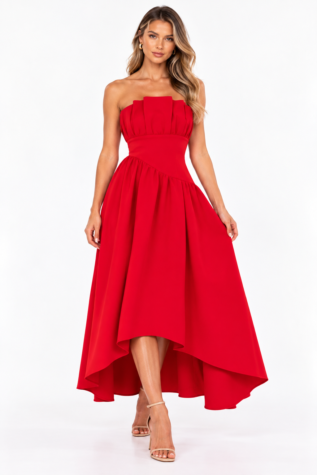 SDR1991A Strapless Dress