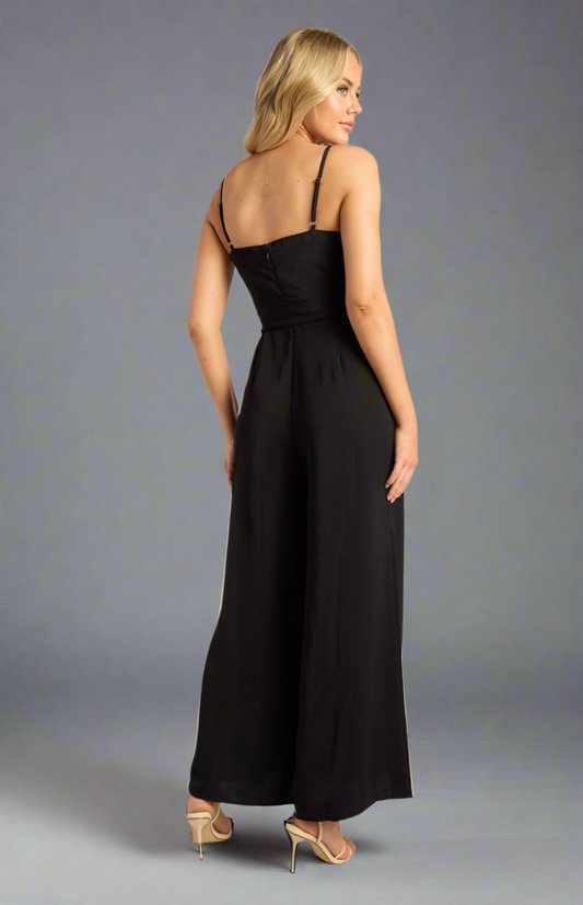 Black Chain Jumpsuit