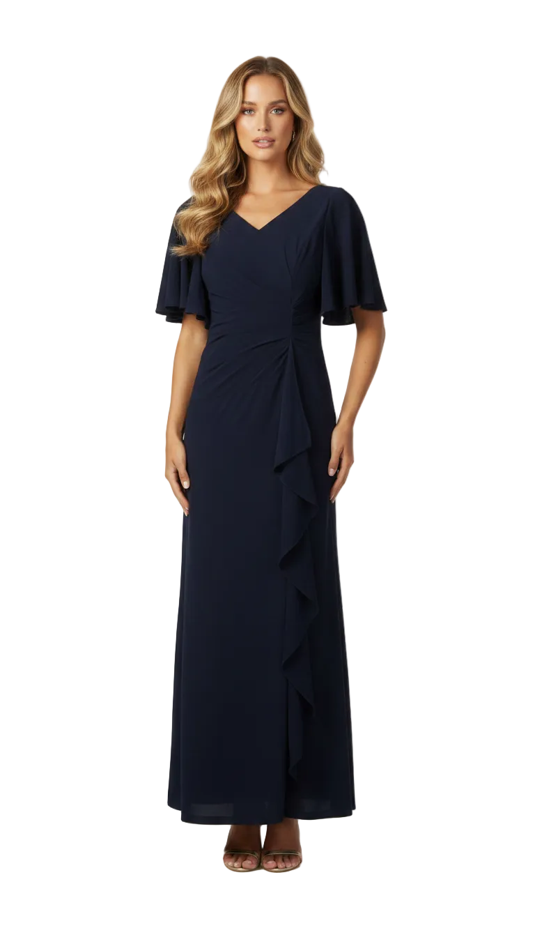 225456 Drape Gown