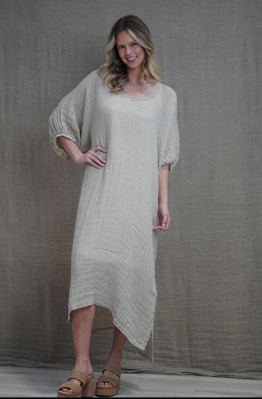 Rosa Elasticated Natural