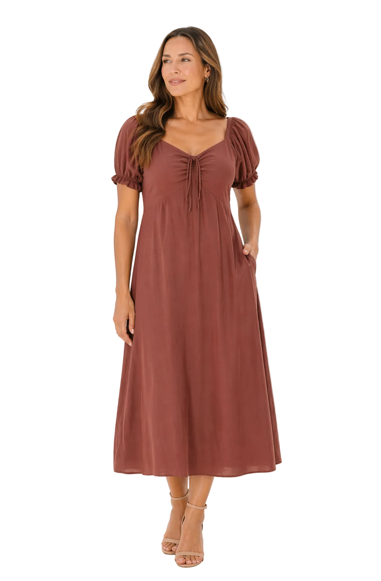 Tie Front Dress