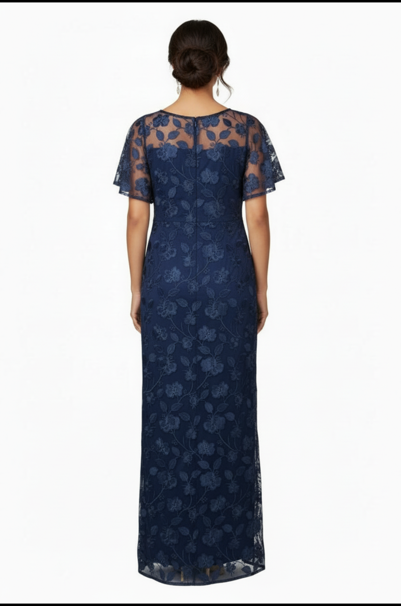 225310 Lace Bodice Gown