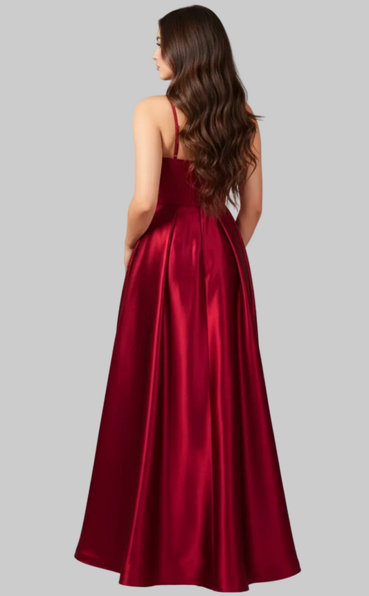 225349 Red Gown
