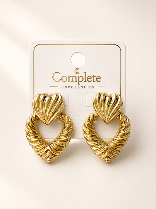 Amour Heart Earrings
