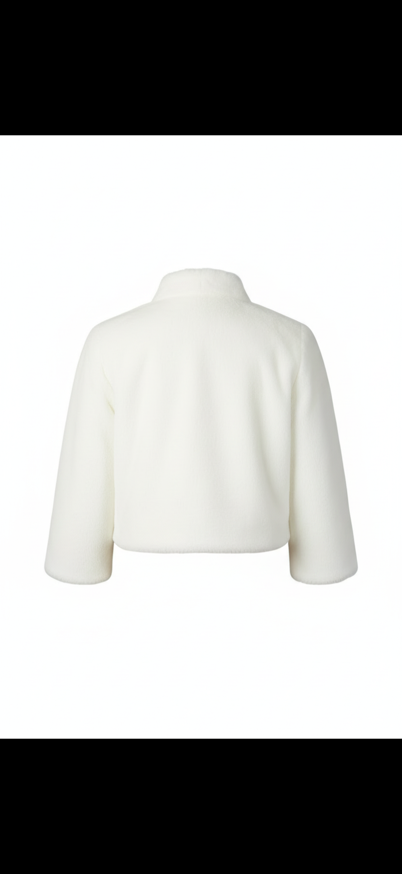 13577 White Fur Jacket