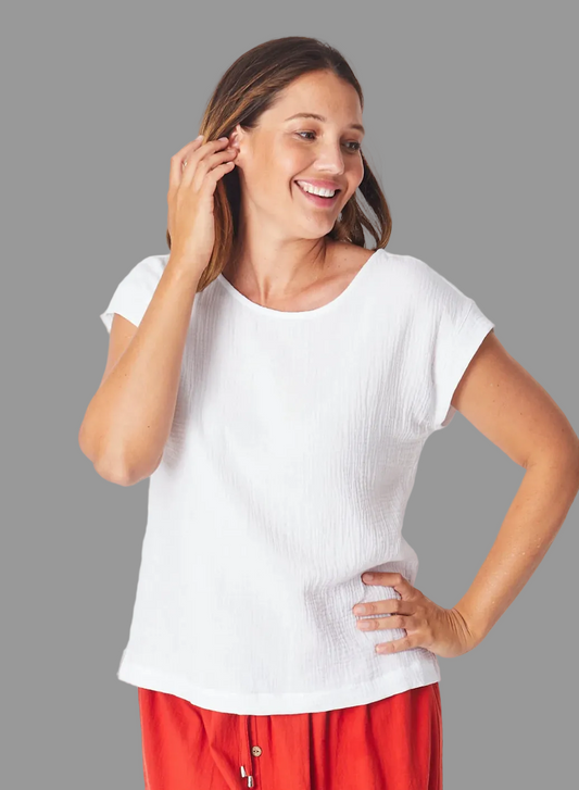 Tarin Everyday Top White