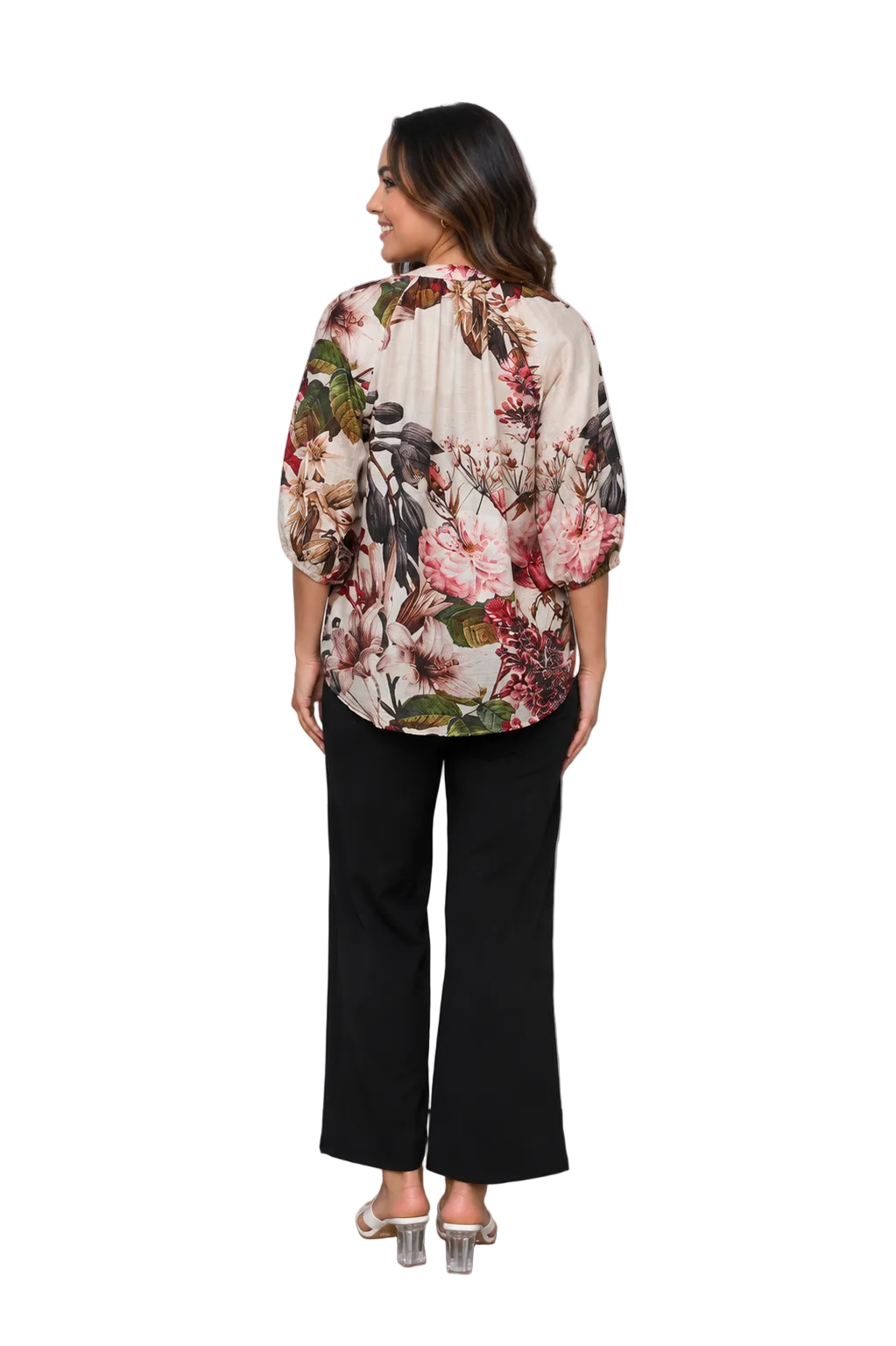 T525828 Floral Top