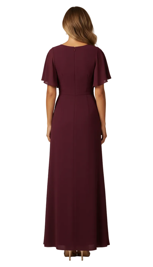 225456 Wine Gown