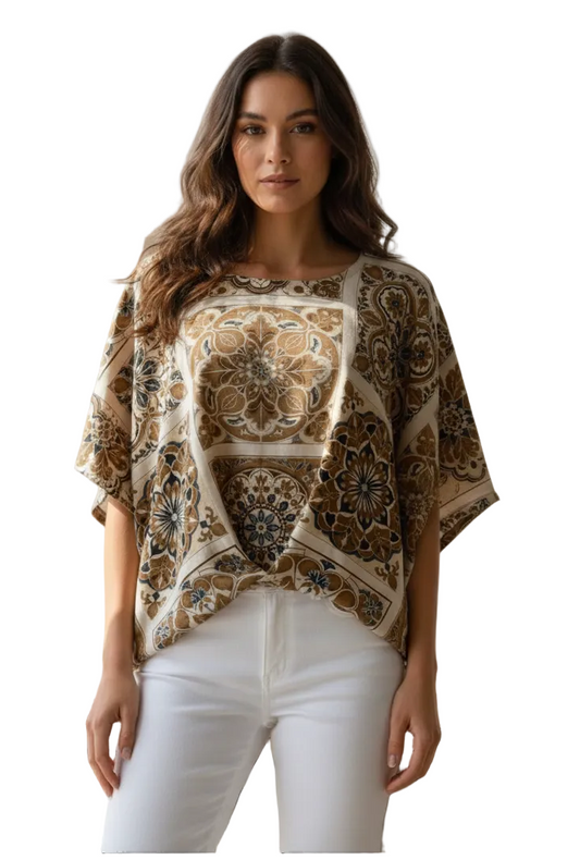 Moroccan Tile Molly Top