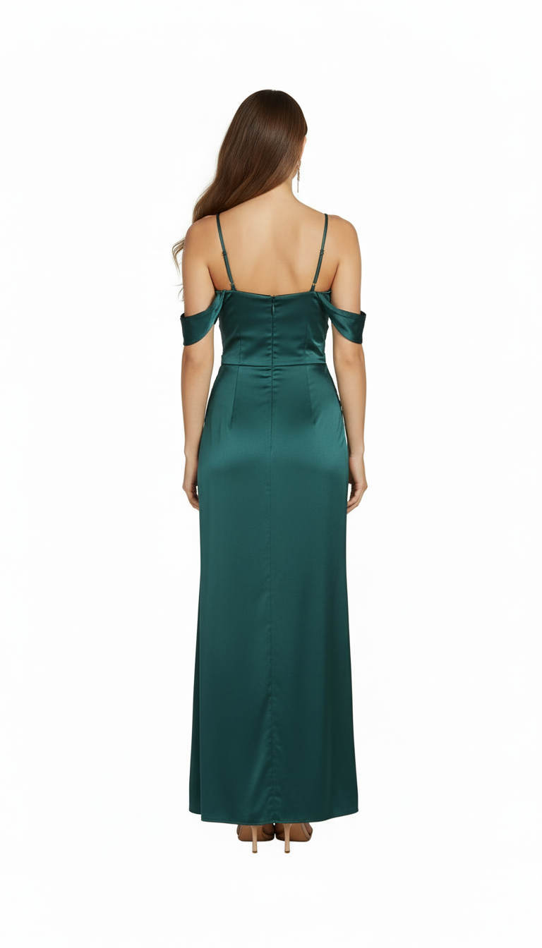 223413 satin gown