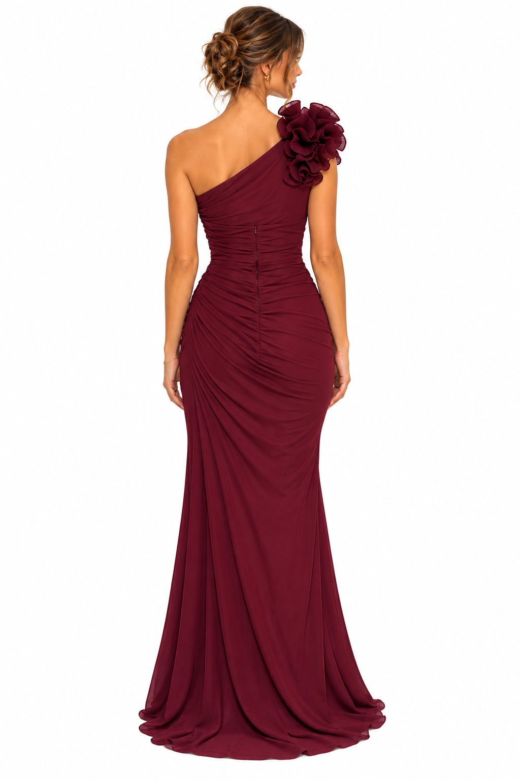 226287 One Shoulder Gown