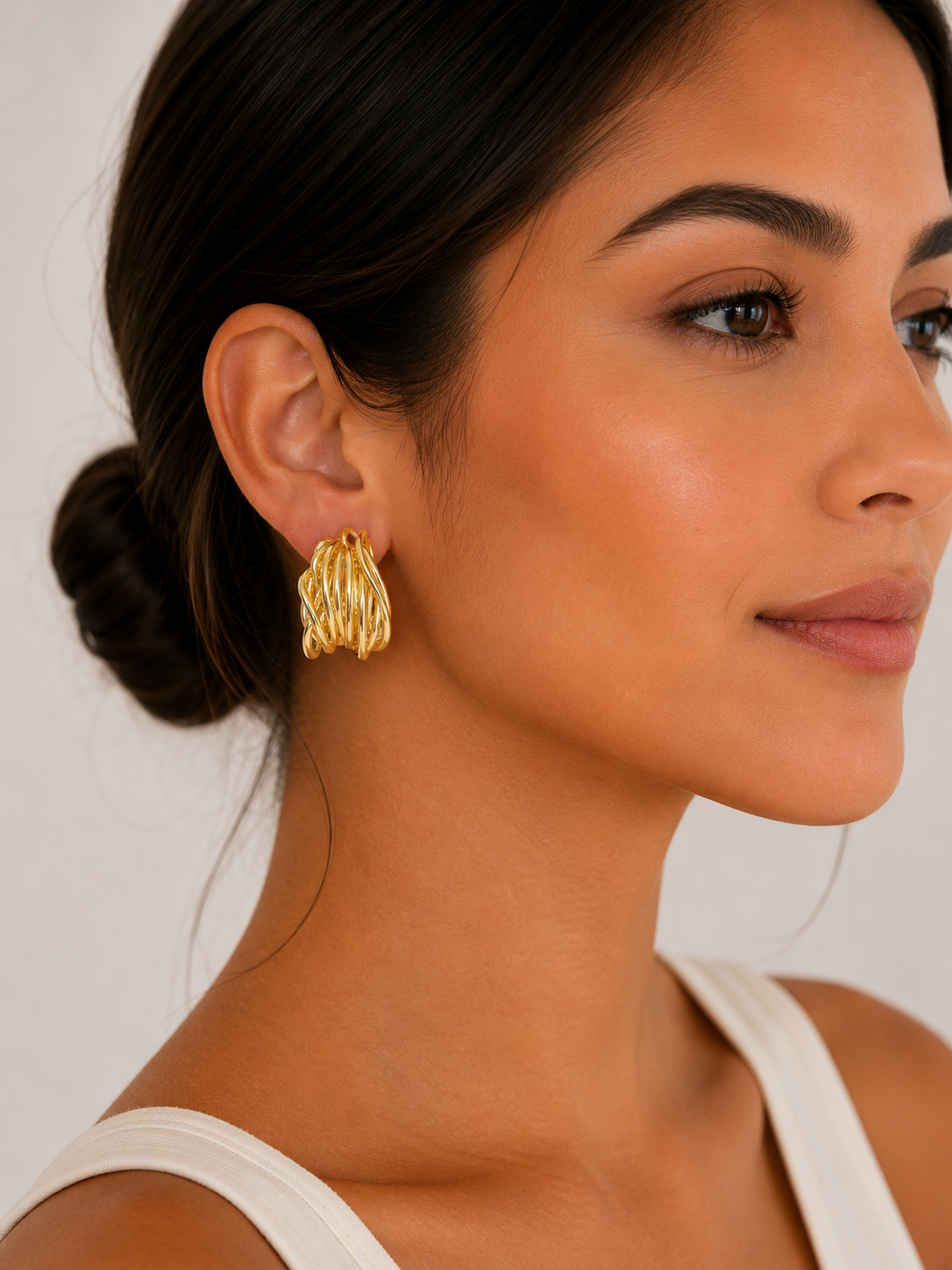 Aurora Weave Hoops