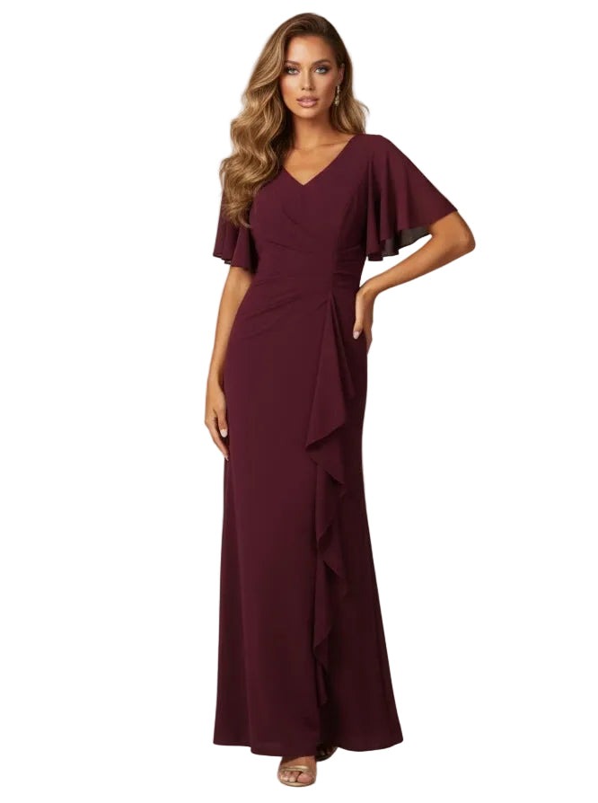 225456 Wine Gown