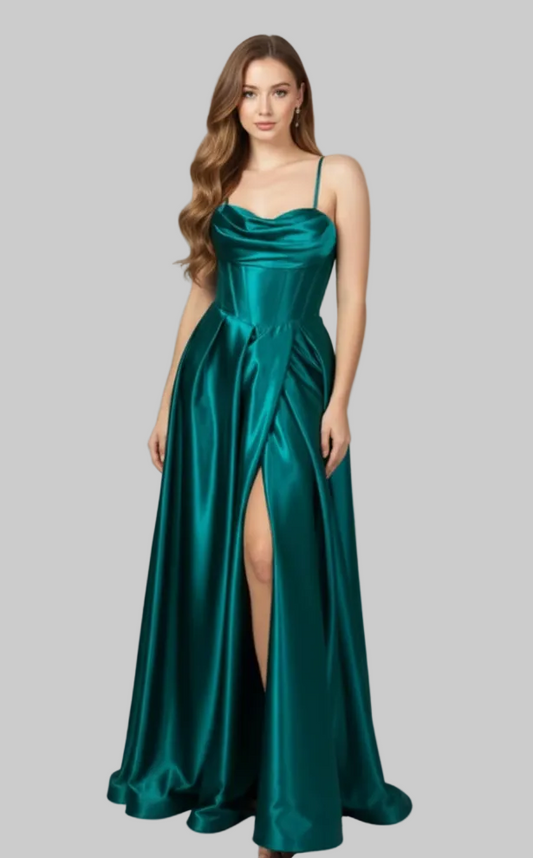 225349 Teal Gown