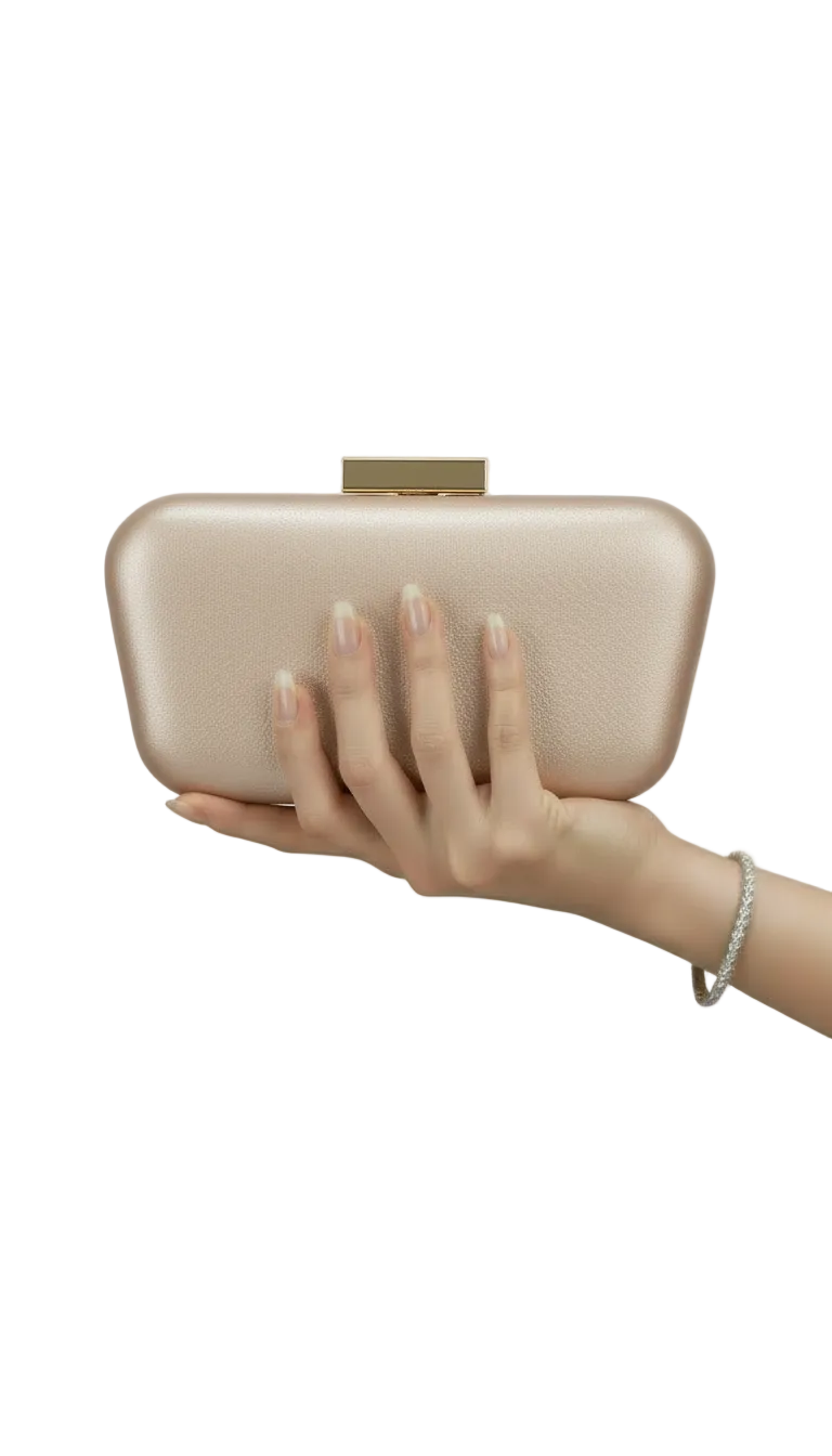 9729 Champagne Clutch