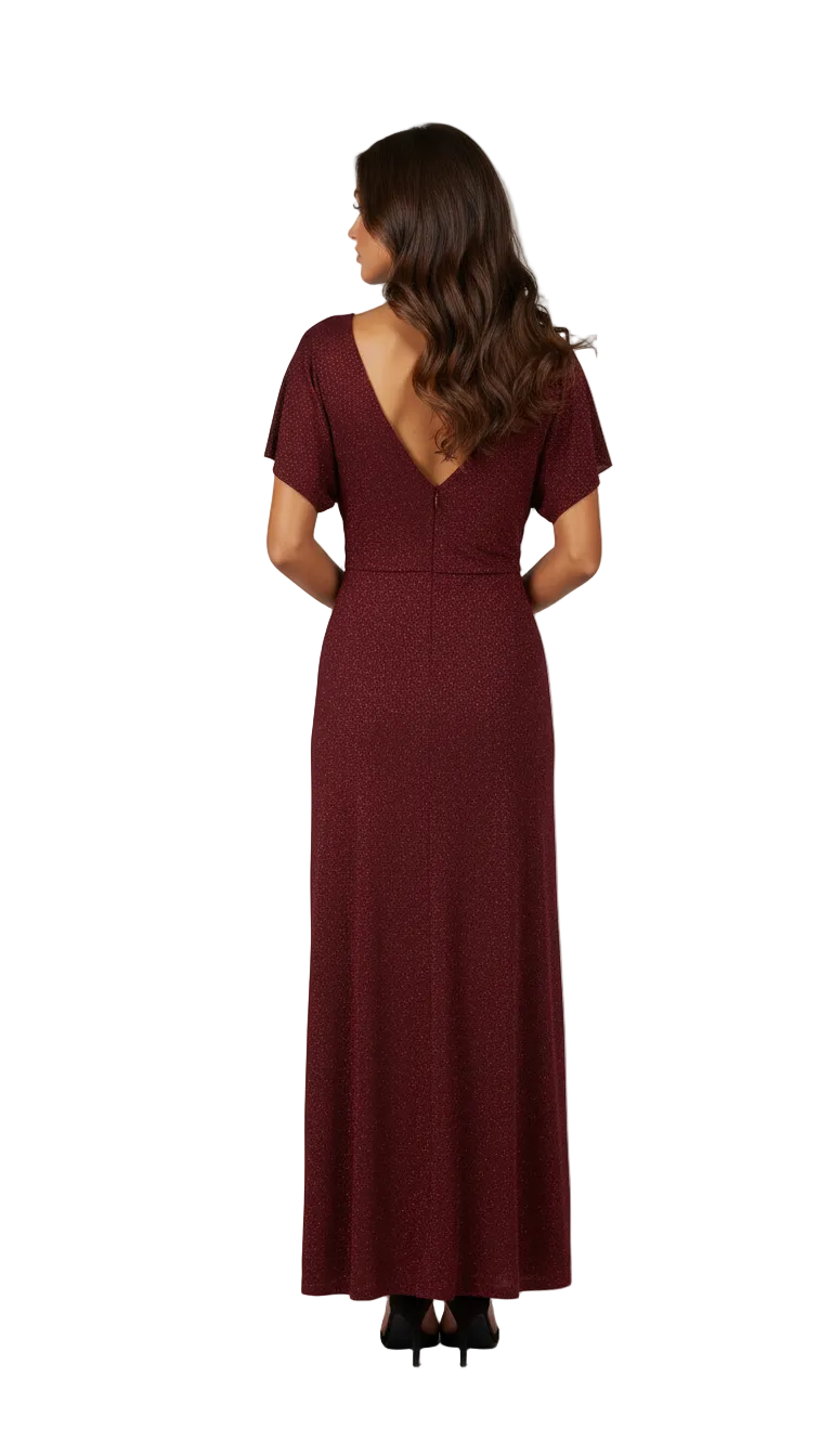 220547 Wine Gown