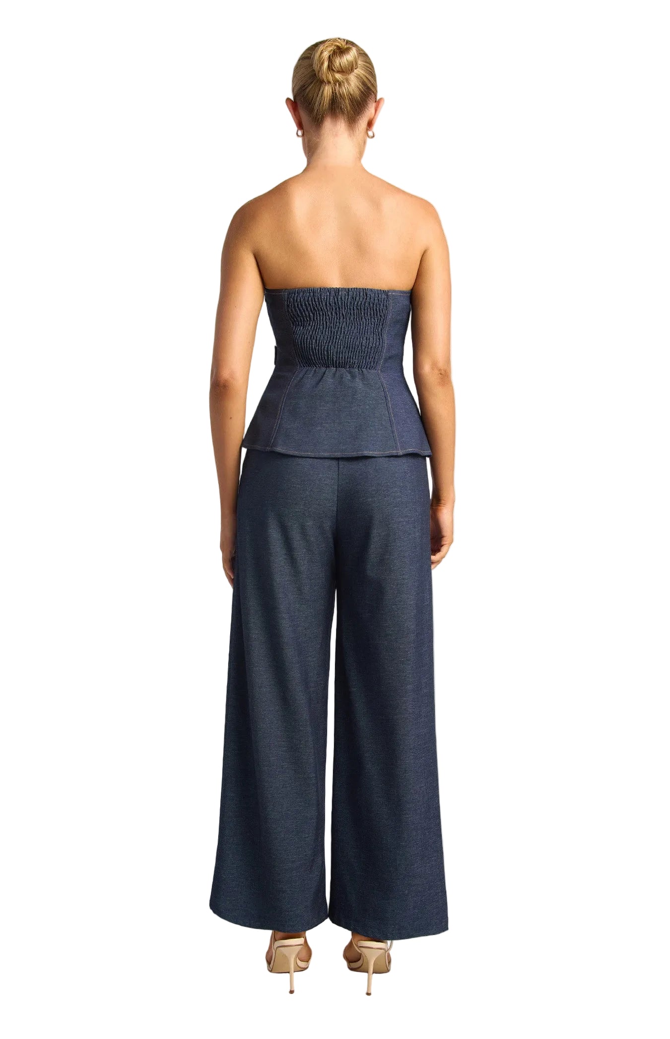 Chambray Pant suit