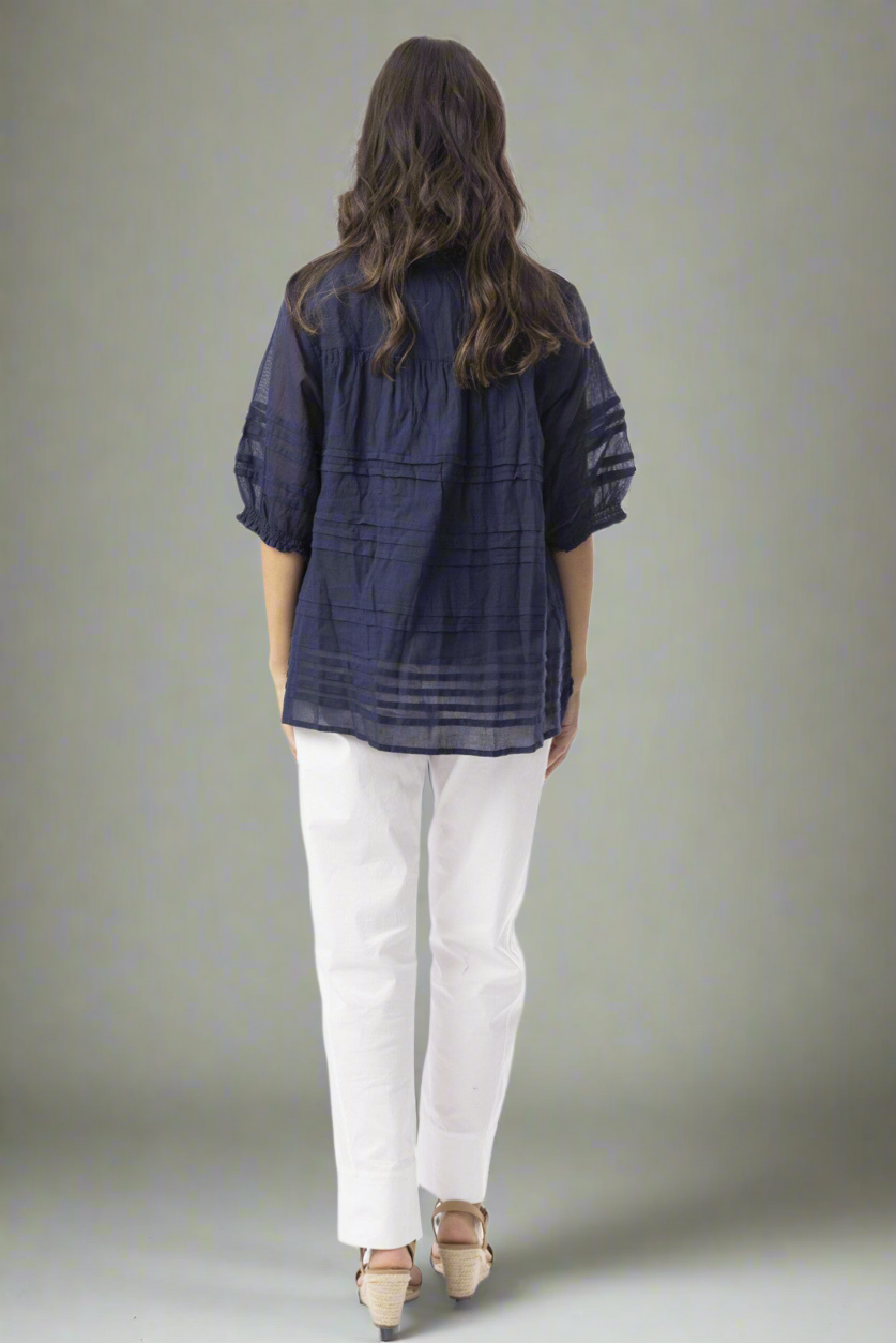 Essentials Top Navy