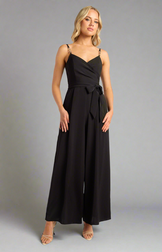 Black Chain Jumpsuit