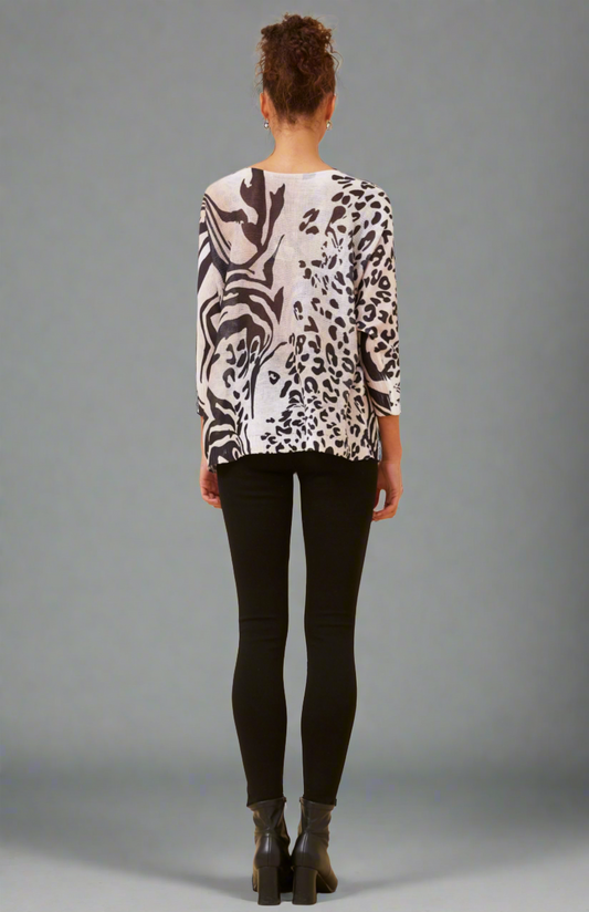 Animal Print Top