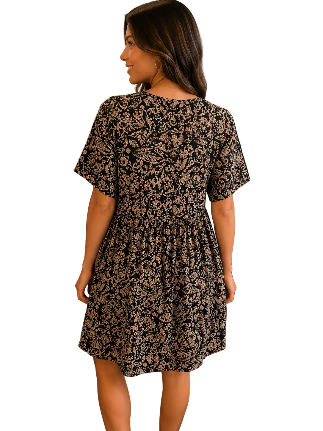 VCD31629 Black Summer Sun Dress