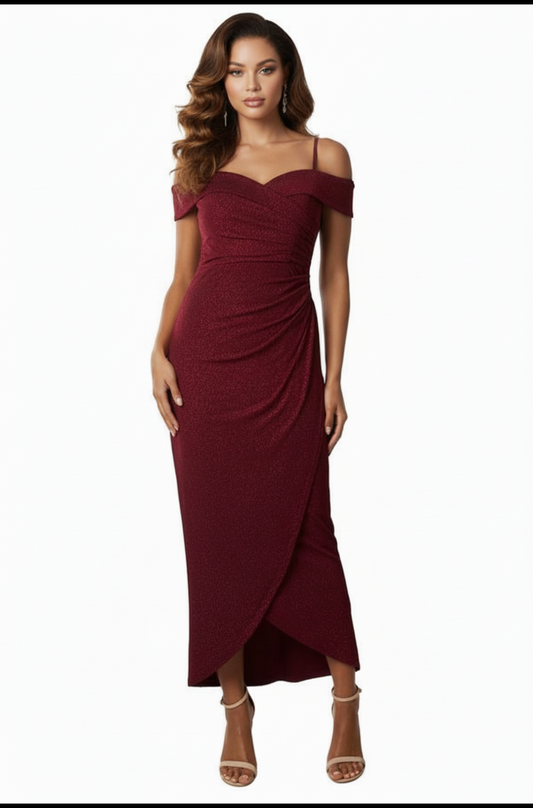 225314 Off Shoulder Dress