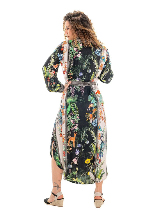 Forest Long Sleeve Dress