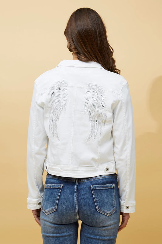 White jacket w Wings