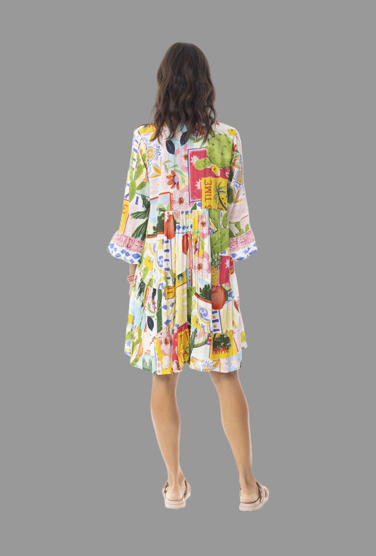 30117 Erica Tiered Dress